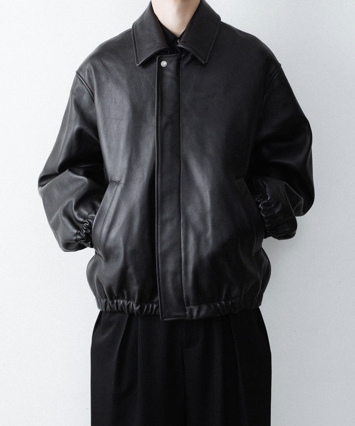 ssstein(シュタイン)のSHEEP LEATHER ZIP SHORT JACKET - BLACKの公式通販サイトsession福岡セレクトショップ