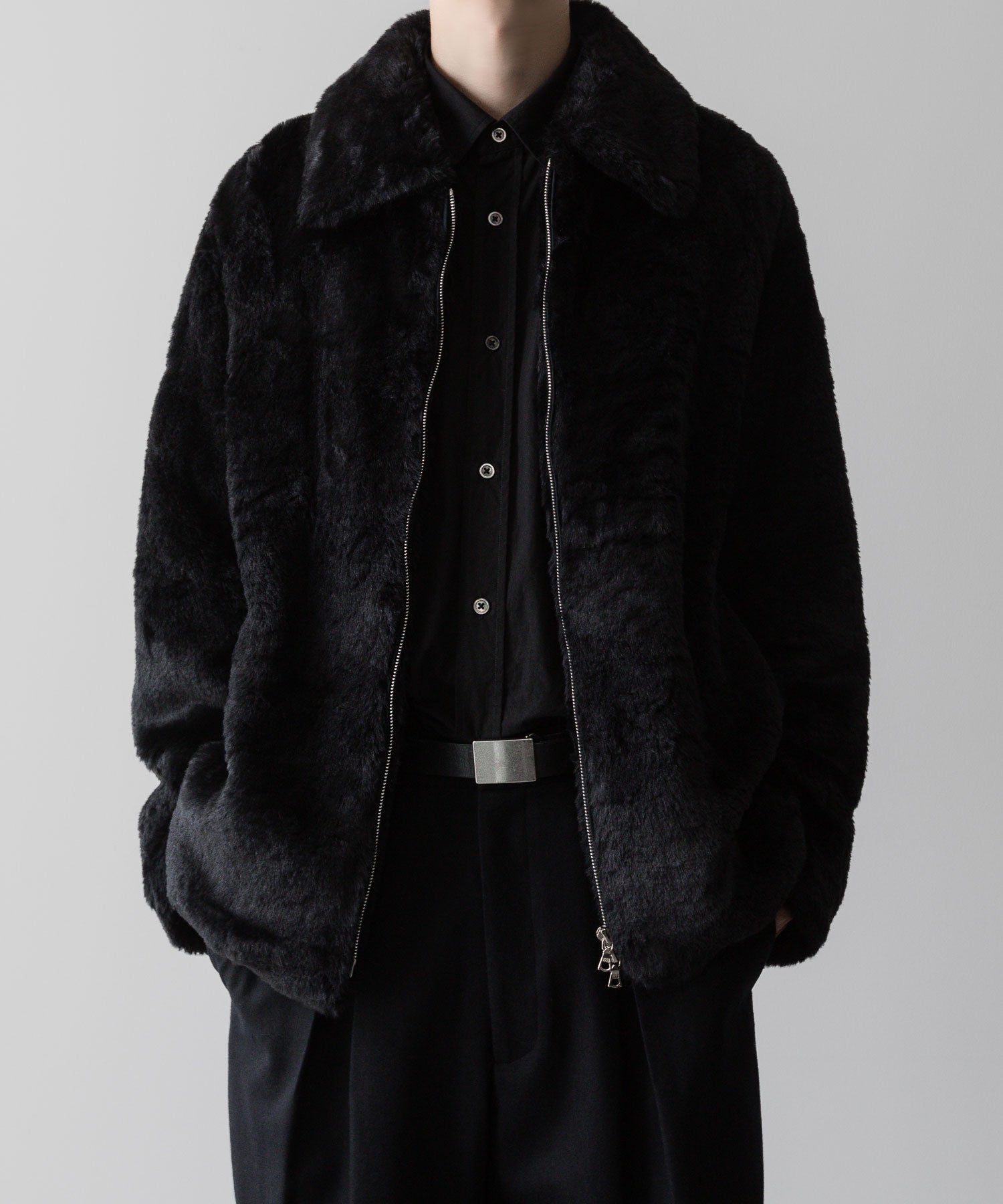 ssstein(シュタイン)の24AWコレクション ACRYLIC FUR JACKET - BLACK 公式通販サイトsession福岡セレクトショップ