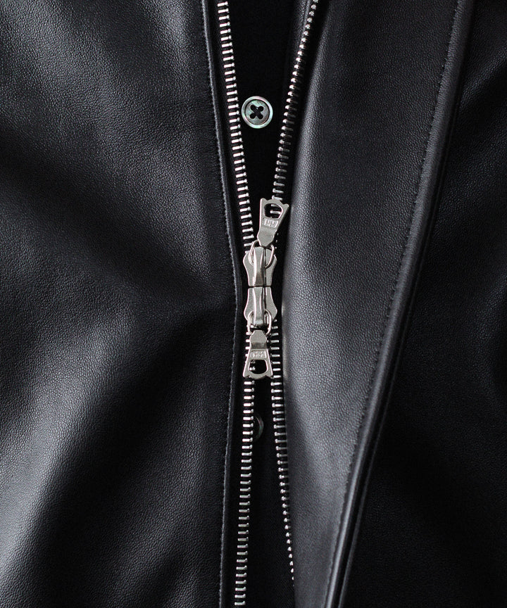 ssstein(シュタイン)のSHEEP LEATHER ZIP SHORT JACKET - BLACKの公式通販サイトsession福岡セレクトショップ