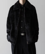 画像をギャラリービューアに読み込む, ssstein(シュタイン)の24AWコレクション ACRYLIC FUR JACKET - BLACK 公式通販サイトsession福岡セレクトショップ
