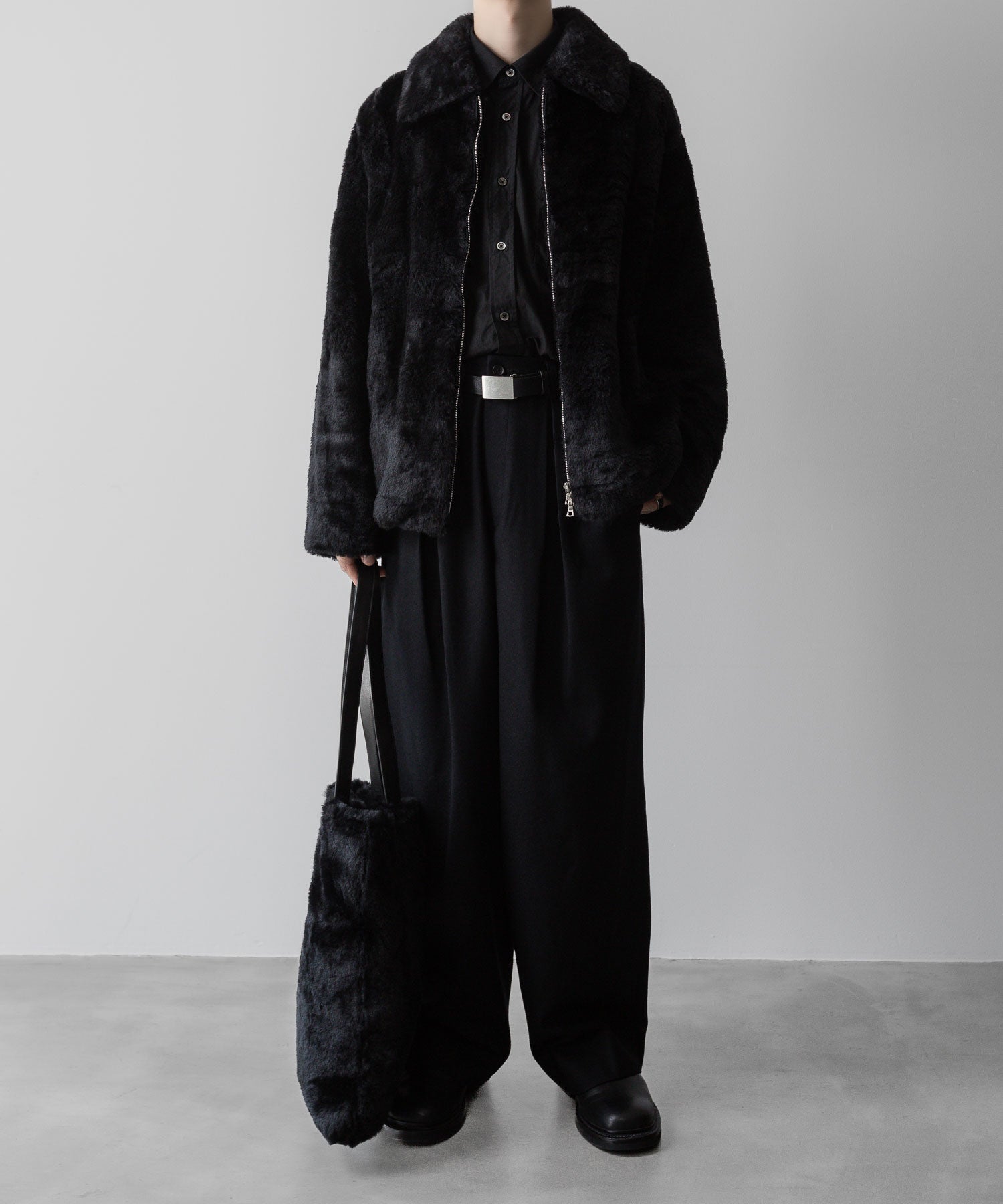 ssstein(シュタイン)の24AWコレクション ACRYLIC FUR JACKET - BLACK 公式通販サイトsession福岡セレクトショップ