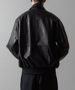 画像をギャラリービューアに読み込む, ssstein(シュタイン)の24AWコレクション LEATHER ZIP SHORT JACKET - BLACK 公式通販サイトsession福岡セレクトショップ
