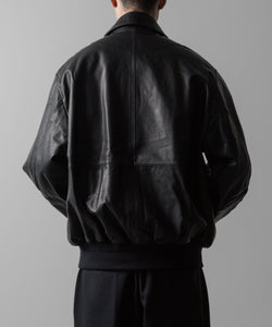 ssstein(シュタイン)の24AWコレクション LEATHER ZIP SHORT JACKET - BLACK 公式通販サイトsession福岡セレクトショップ