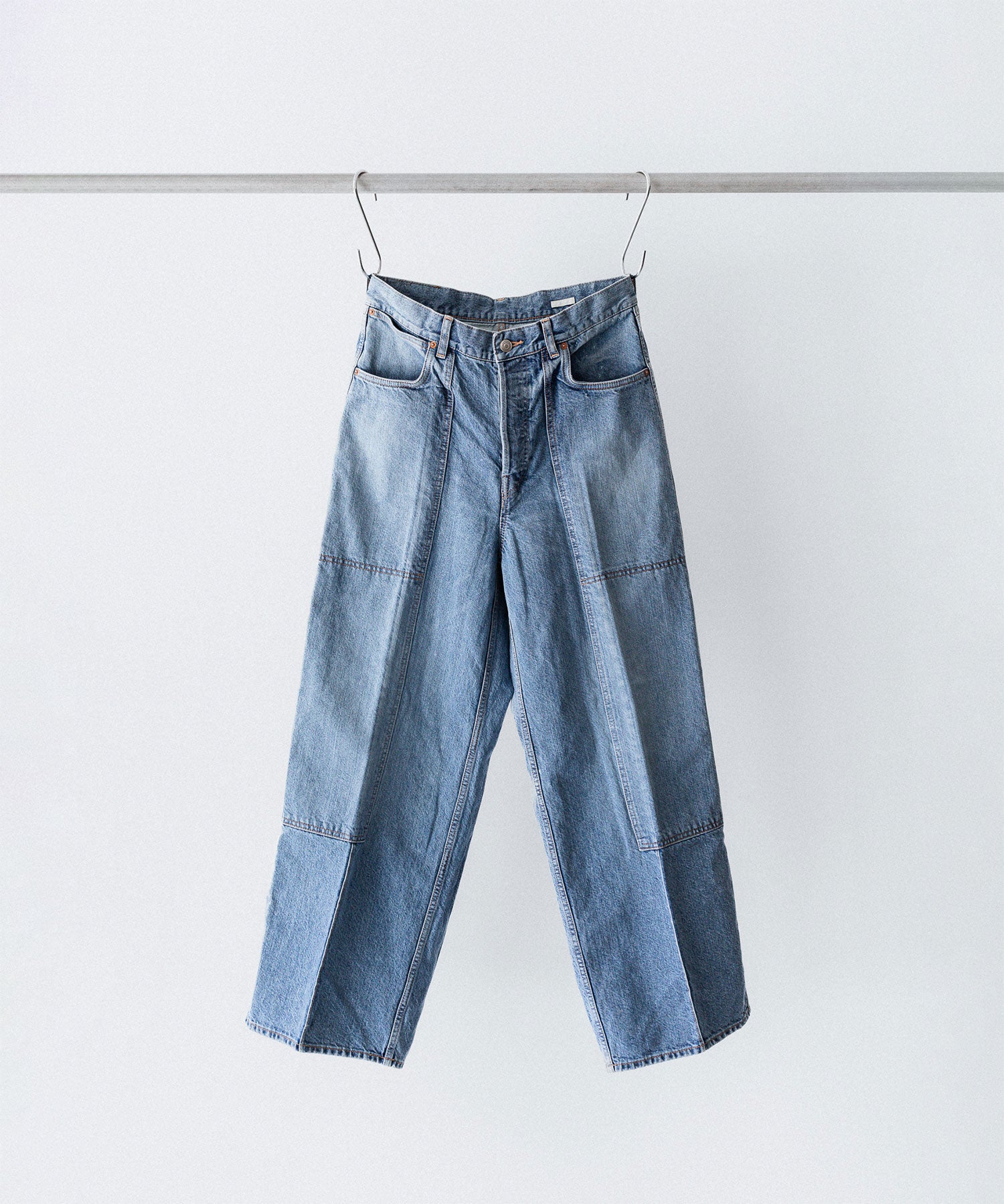phebus / フィーバス】WASHI DENIM WORK PT - FADE BLUE | 公式通販