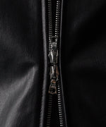 画像をギャラリービューアに読み込む, ssstein(シュタイン)の24AWコレクション LEATHER ZIP SHORT JACKET - BLACK 公式通販サイトsession福岡セレクトショップ
