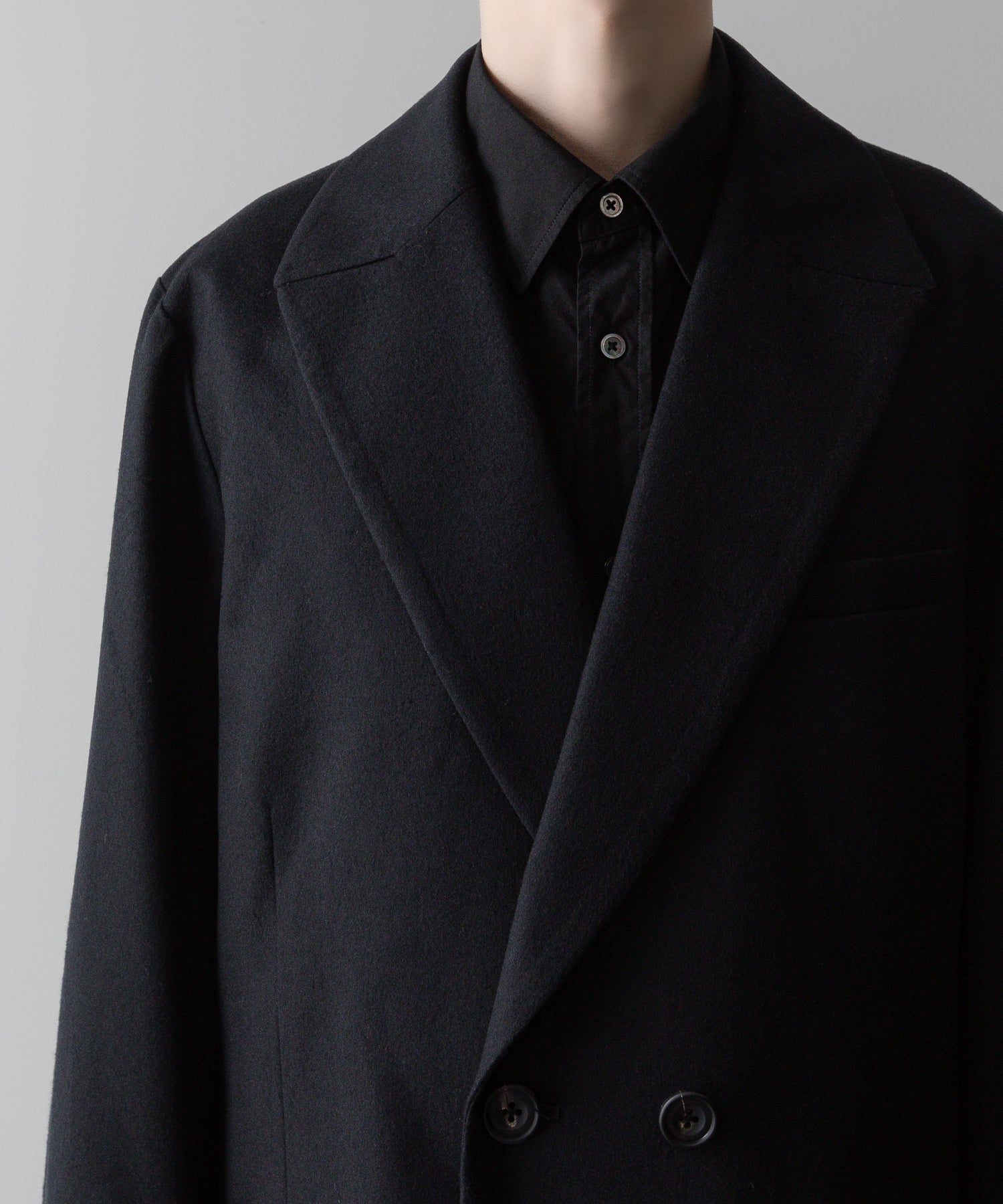 ssstein(シュタイン)の24AWコレクション OVERSIZED PEAK LAPEL JACKET - BLACK 公式通販サイトsession福岡セレクトショップ