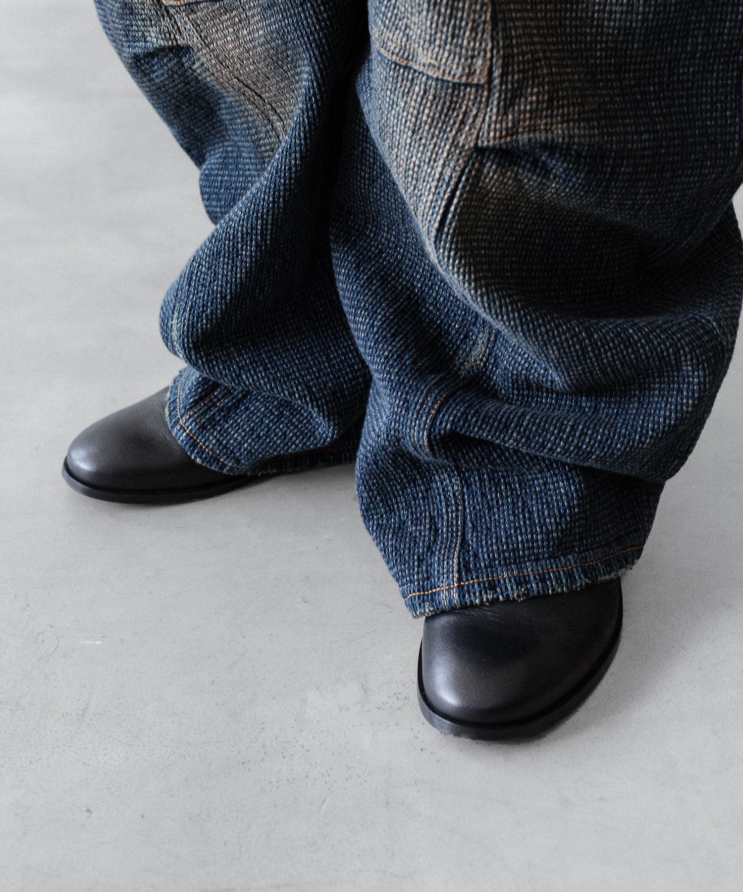 SUBLATIONS サブレーションズのSASHIKO BANANA CUTTING PANTSのSASHIKO INDIGO 公式通販サイトsession福岡セレクトショップ