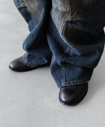 画像をギャラリービューアに読み込む, SUBLATIONS サブレーションズのSASHIKO BANANA CUTTING PANTSのSASHIKO INDIGO 公式通販サイトsession福岡セレクトショップ
