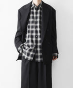 画像をギャラリービューアに読み込む, ssstein(シュタイン)のDOUBLE BREASTED BLAZER - BLACKの公式通販サイトsession福岡セレクトショップ
