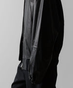 画像をギャラリービューアに読み込む, ssstein(シュタイン)の24AWコレクション LEATHER ZIP SHORT JACKET - BLACK 公式通販サイトsession福岡セレクトショップ
