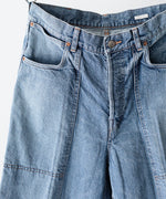 画像をギャラリービューアに読み込む, phebus フィーバス WASHI DENIM WORK PTのFADE BLUE公式通販サイトsession福岡セレクトショップ
