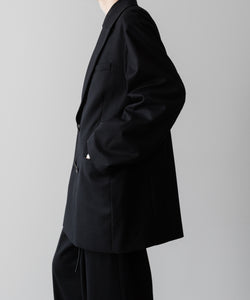 ssstein(シュタイン)の24AWコレクション OVERSIZED PEAK LAPEL JACKET - BLACK 公式通販サイトsession福岡セレクトショップ