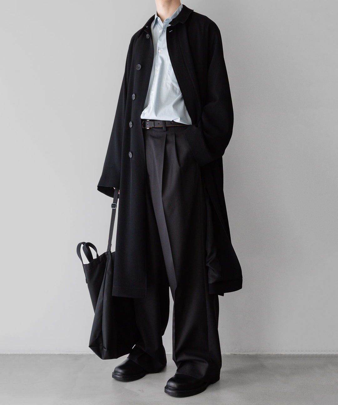 【INTÉRIM】インテリムの200/2 SUPIMA TWILL REGULAR COLLAR SHIRT - L.BLUE公式通販サイトsession福岡セレクトショップ