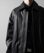 画像をギャラリービューアに読み込む, ssstein(シュタイン)の24AWコレクション LEATHER ZIP SHORT JACKET - BLACK 公式通販サイトsession福岡セレクトショップ
