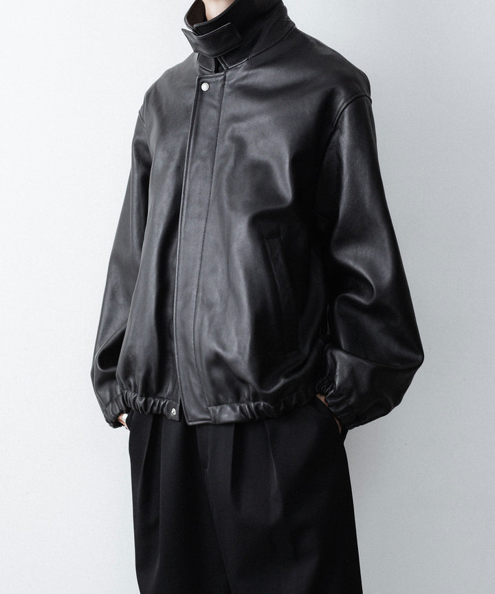 ssstein(シュタイン)のSHEEP LEATHER ZIP SHORT JACKET - BLACKの公式通販サイトsession福岡セレクトショップ