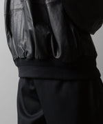 画像をギャラリービューアに読み込む, ssstein(シュタイン)の24AWコレクション LEATHER ZIP SHORT JACKET - BLACK 公式通販サイトsession福岡セレクトショップ
