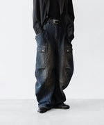 画像をギャラリービューアに読み込む, SUBLATIONS サブレーションズのSASHIKO BANANA CUTTING PANTSのSASHIKO INDIGO 公式通販サイトsession福岡セレクトショップ
