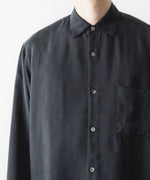 画像をギャラリービューアに読み込む, ssstein(シュタイン)のCUPRO FIBRIL OVERSIZED LS SHIRT - CHARCOALの公式通販サイトsession福岡セレクトショップ
