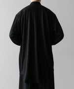 画像をギャラリービューアに読み込む, INTÉRIM(インテリム)のEXTRA FINE MERINO WOOL JERSEY L/S REGULAR SHIRT - BLACKの公式通販サイトsession福岡セレクトショップ
