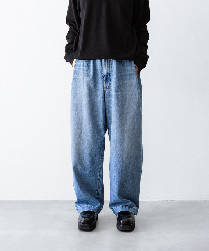 ANTHEM A アンセムエーのWASHED DENIM NO-BRAINER PANTSの INDIGO 公式通販サイトsession福岡セレクトショップ