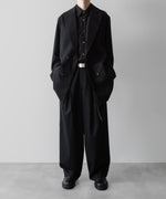 画像をギャラリービューアに読み込む, ssstein(シュタイン)の24AWコレクション OVERSIZED PEAK LAPEL JACKET - BLACK 公式通販サイトsession福岡セレクトショップ
