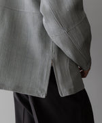 画像をギャラリービューアに読み込む, 【INTÉRIM】インテリムのSILK CANVAS DRIVING JACKET - SHARK SKIN 公式通販サイトsession福岡セレクトショップ
