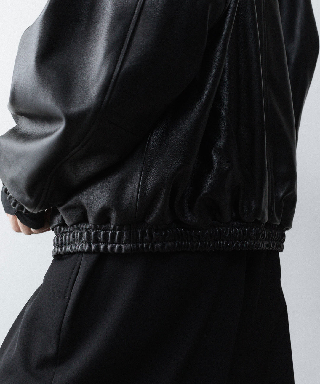ssstein(シュタイン)のLAMB LEATER HOOD JACKET - BLACKの公式通販サイトsession福岡セレクトショップ