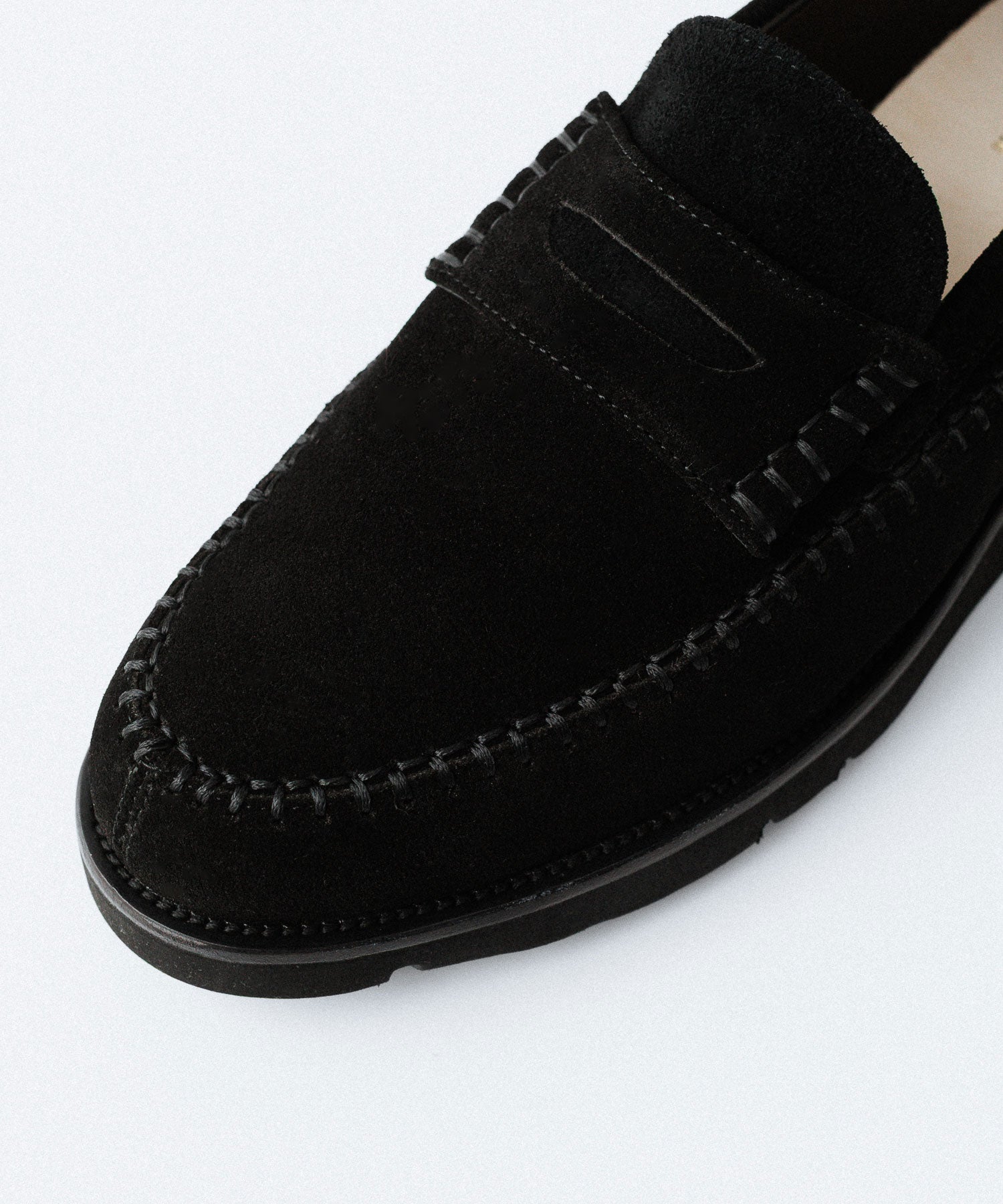 Marbot 】MOCCASIN SHOES (CHRISTY CUT SOLE) - BROWN SUEDE | 公式