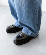 画像をギャラリービューアに読み込む, ANTHEM A アンセムエーのWASHED DENIM NO-BRAINER PANTSの INDIGO 公式通販サイトsession福岡セレクトショップ
