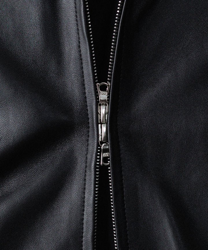 ssstein(シュタイン)のLAMB LEATER HOOD JACKET - BLACKの公式通販サイトsession福岡セレクトショップ