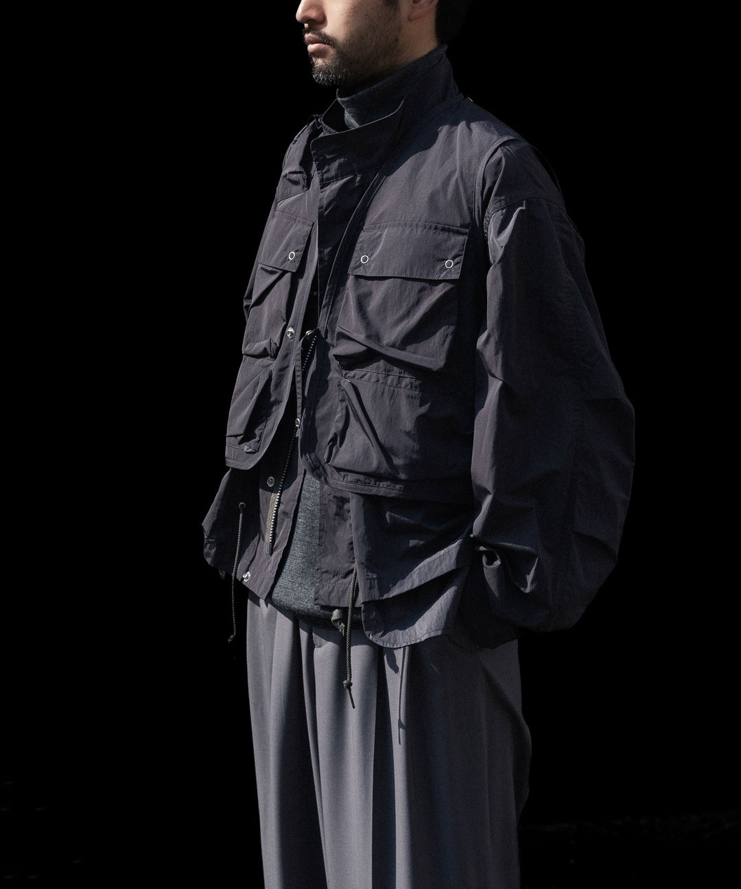 ANTHEM A アンセム エーのDOCKING NYLON SHORT BLOUSONの公式通販サイトsession福岡セレクトショップ