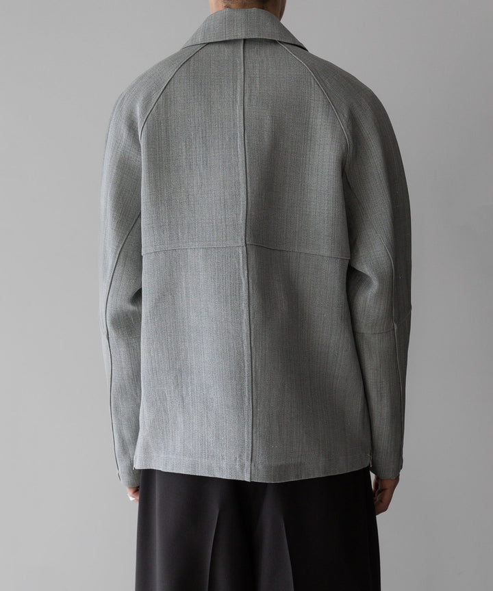 【INTÉRIM】インテリムのSILK CANVAS DRIVING JACKET - SHARK SKIN 公式通販サイトsession福岡セレクトショップ