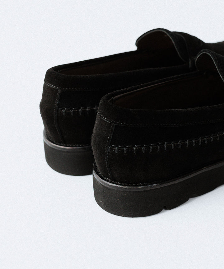 Marbot マルボーのSIDE STITCHING LOAFERのBLACK SUEDE公式通販サイトsession福岡セレクトショップ