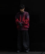 画像をギャラリービューアに読み込む, 【stein】シュタインのグラデーションモヘヤニット GRADATION MOHAIR CARDIGAN - RED 公式通販session福岡セレクトショップ
