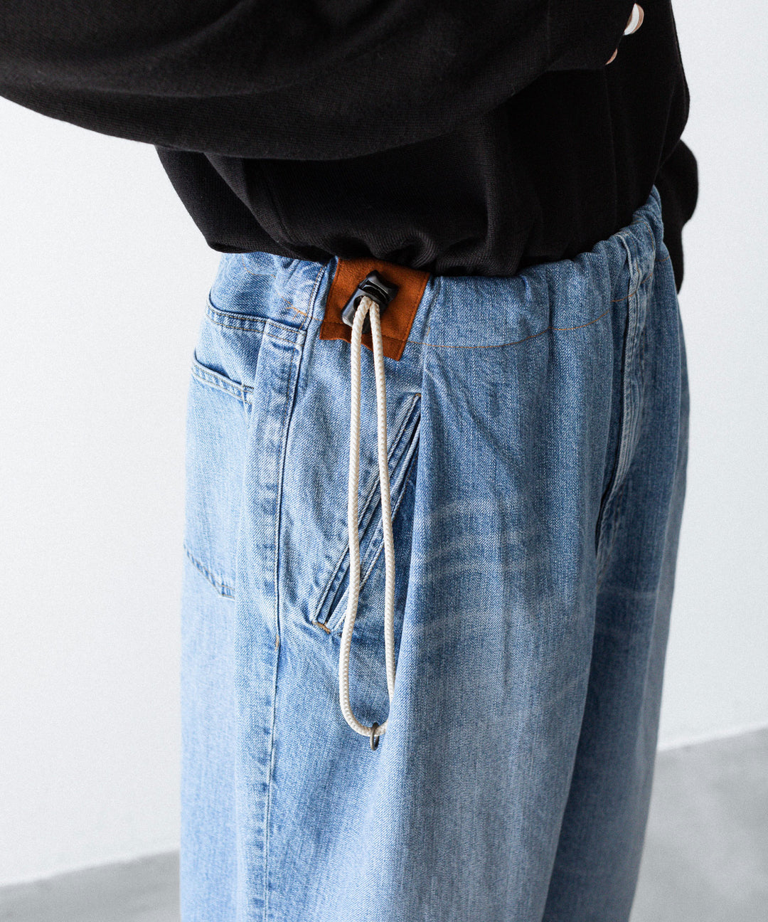 ANTHEM A アンセムエーのWASHED DENIM NO-BRAINER PANTSの INDIGO 公式通販サイトsession福岡セレクトショップ