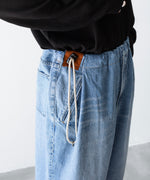 画像をギャラリービューアに読み込む, ANTHEM A アンセムエーのWASHED DENIM NO-BRAINER PANTSの INDIGO 公式通販サイトsession福岡セレクトショップ
