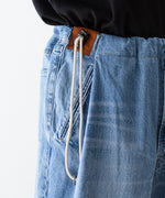 画像をギャラリービューアに読み込む, ANTHEM A アンセムエーのWASHED DENIM NO-BRAINER PANTSの INDIGO 公式通販サイトsession福岡セレクトショップ
