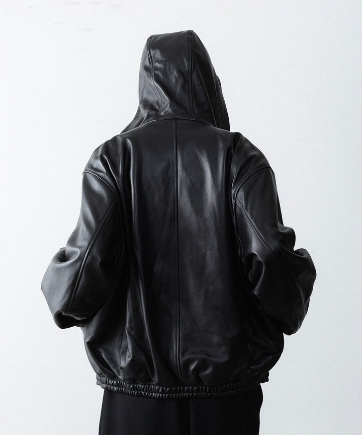 ssstein(シュタイン)のLAMB LEATER HOOD JACKET - BLACKの公式通販サイトsession福岡セレクトショップ