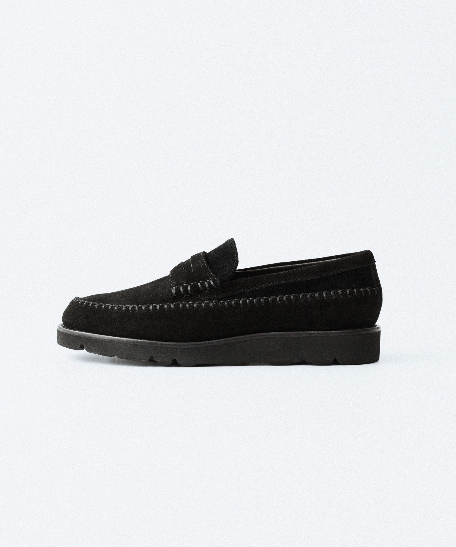 Marbot 】MOCCASIN SHOES (CHRISTY CUT SOLE) - BROWN SUEDE | 公式
