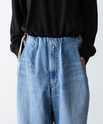 画像をギャラリービューアに読み込む, ANTHEM A アンセムエーのWASHED DENIM NO-BRAINER PANTSの INDIGO 公式通販サイトsession福岡セレクトショップ
