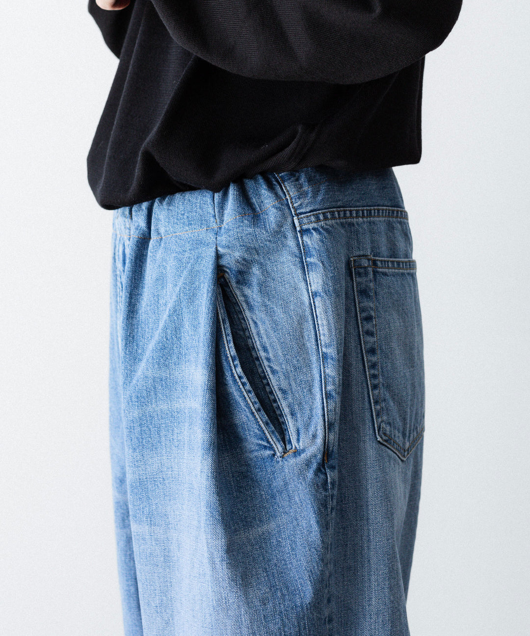 ANTHEM A アンセムエーのWASHED DENIM NO-BRAINER PANTSの INDIGO 公式通販サイトsession福岡セレクトショップ