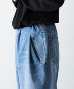 画像をギャラリービューアに読み込む, ANTHEM A アンセムエーのWASHED DENIM NO-BRAINER PANTSの INDIGO 公式通販サイトsession福岡セレクトショップ
