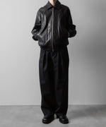 画像をギャラリービューアに読み込む, ssstein(シュタイン)の24AWコレクション LEATHER ZIP SHORT JACKET - BLACK 公式通販サイトsession福岡セレクトショップ
