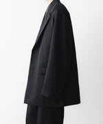 画像をギャラリービューアに読み込む, ssstein(シュタイン)のOVERSIZED SINGLE BREASTED LONG JACKET - BLACKの公式通販サイトsession福岡セレクトショップ
