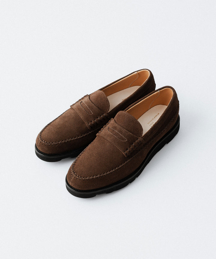 Marbot マルボーのSIDE STITCHING LOAFERのBROWN SUEDE公式通販サイトsession福岡セレクトショップ