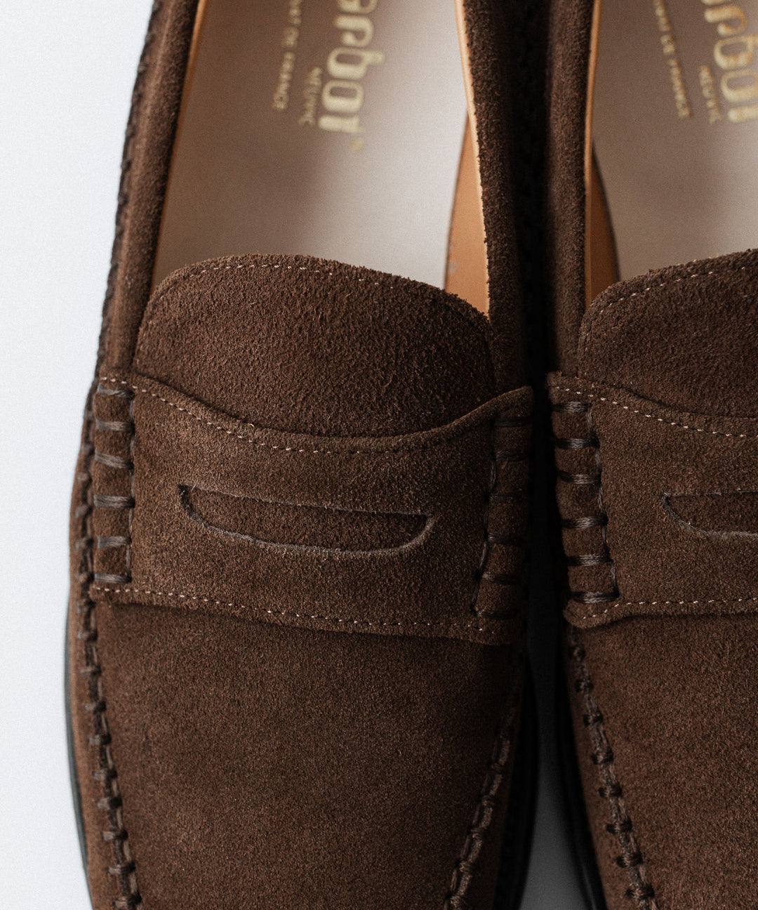Marbot マルボーのSIDE STITCHING LOAFERのBROWN SUEDE公式通販サイトsession福岡セレクトショップ