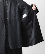 画像をギャラリービューアに読み込む, ssstein(シュタイン)のOVERSIZED SINGLE BREASTED LONG JACKET - BLACKの公式通販サイトsession福岡セレクトショップ
