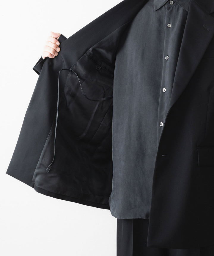 ssstein(シュタイン)のOVERSIZED SINGLE BREASTED LONG JACKET - BLACKの公式通販サイトsession福岡セレクトショップ