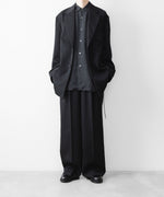 画像をギャラリービューアに読み込む, ssstein(シュタイン)のOVERSIZED SINGLE BREASTED LONG JACKET - BLACKの公式通販サイトsession福岡セレクトショップ
