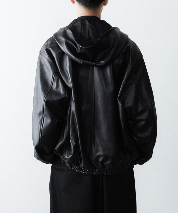ssstein(シュタイン)のLAMB LEATER HOOD JACKET - BLACKの公式通販サイトsession福岡セレクトショップ